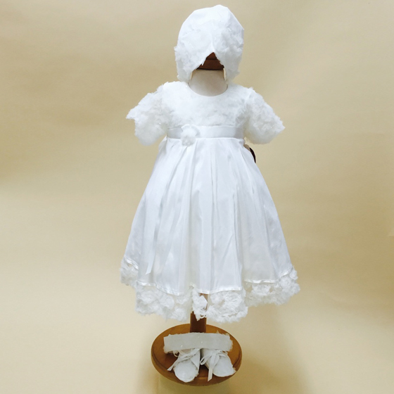 Delicate Elegance Christening Dress - 4275